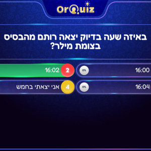חידון סדרות ישראליות